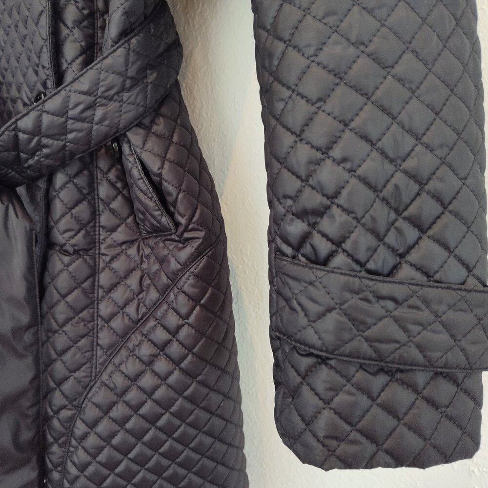 TRU TRUSSARDI, Women’s Quilted Jacket, Raincoat, Utility, Euro 48, Italy - Picture 5 of 11